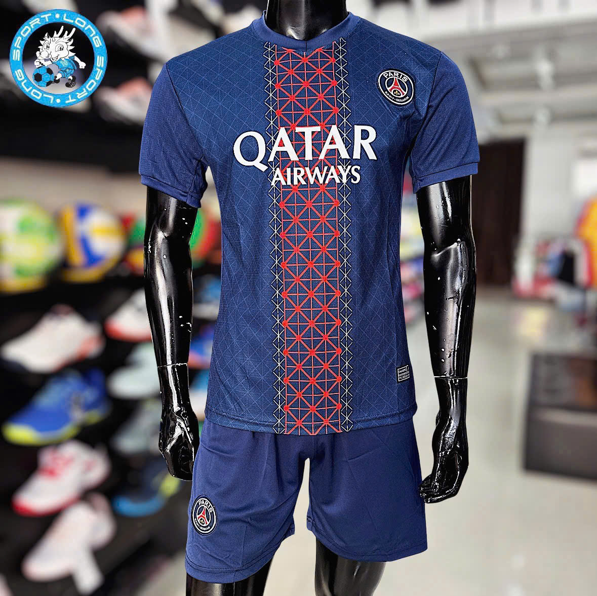 SET QUẦN ÁO ĐÁ BÓNG CLB PARIS SAINT-GERMAIN (PSG) — VẢI THÁI