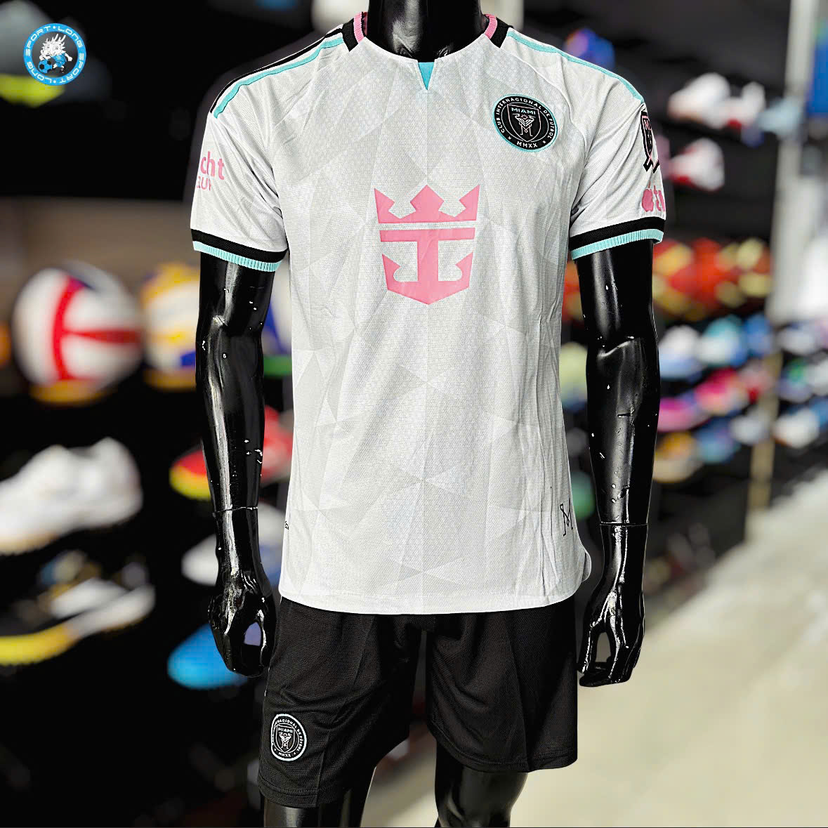 SET QUẦN ÁO ĐÁ BÓNG CLB INTER MIAMI — VẢI THÁI