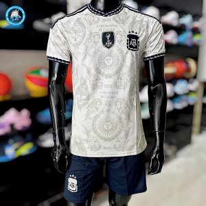 SET QUẦN ÁO ĐÁ BÓNG TUYỂN ARGENTINA — VẢI THÁI