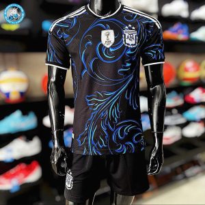 SET QUẦN ÁO ĐÁ BÓNG TUYỂN ARGENTINA — VẢI THÁI
