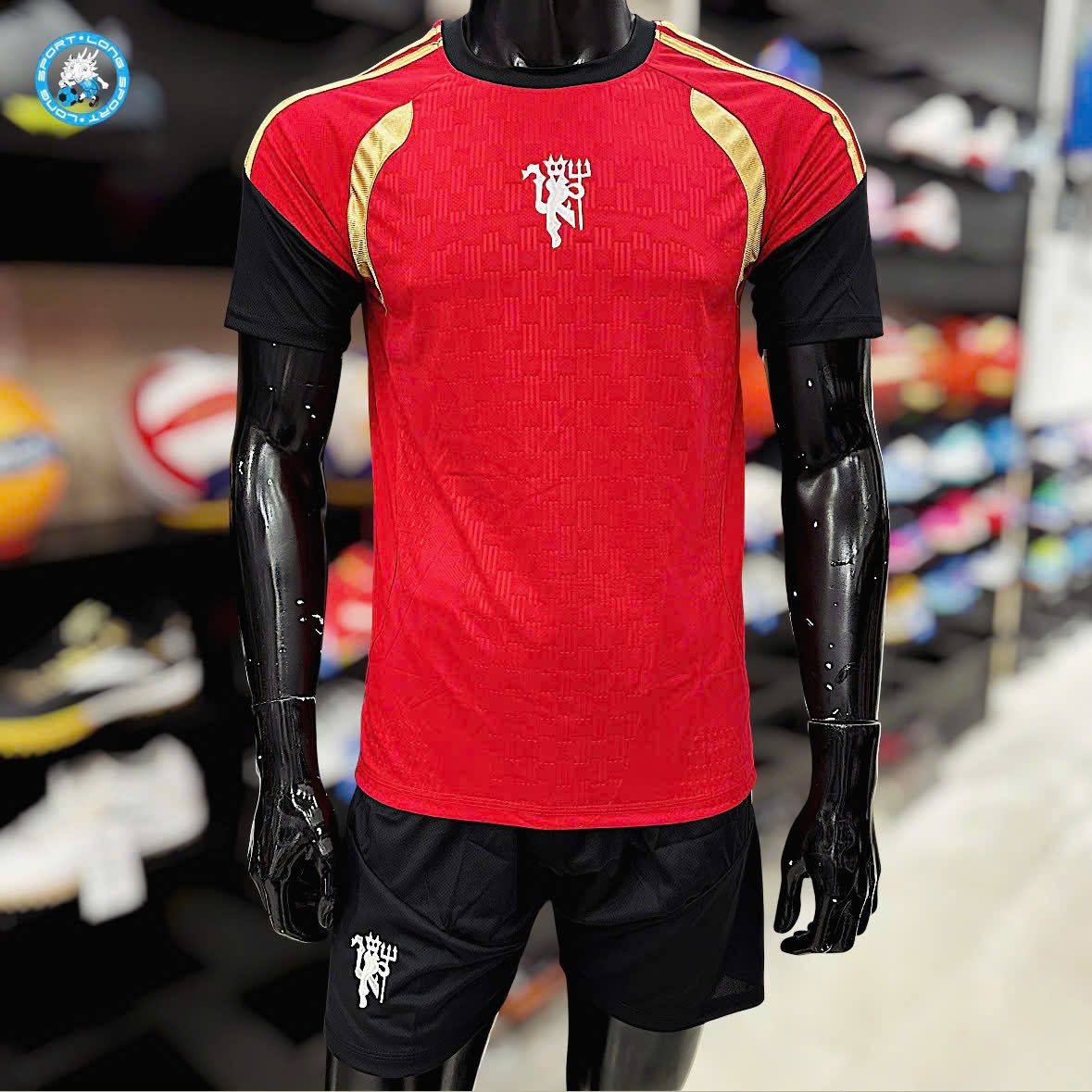 SET QUẦN ÁO ĐÁ BÓNG CLB MANCHESTER UNITED — VẢI MÈ