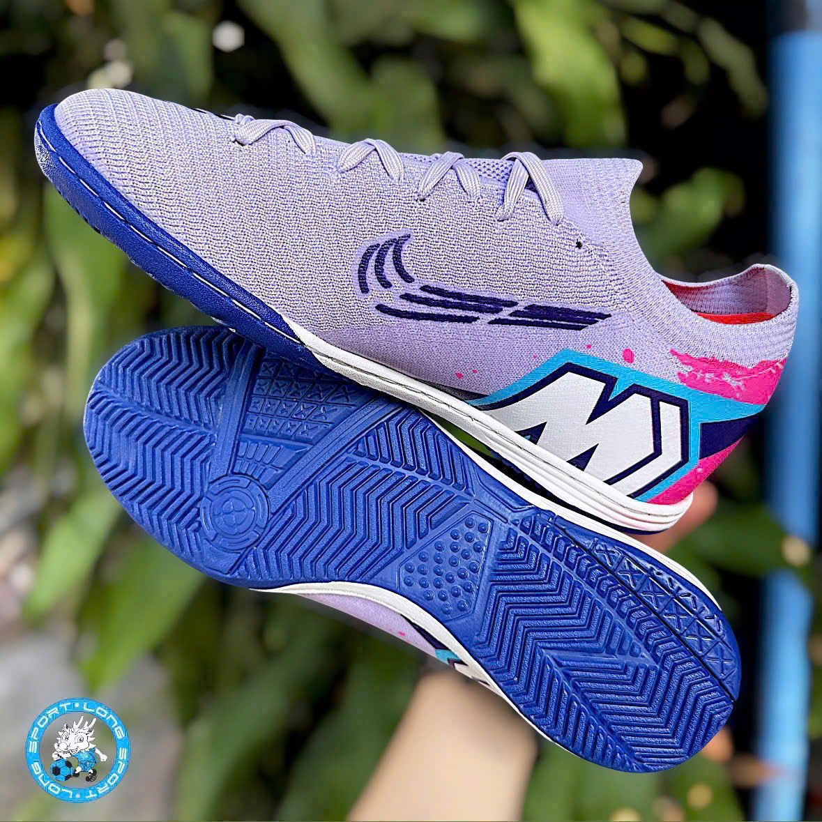 GIÀY ĐÁ BÓNG SÂN FUTSAL WINBRO VAPOR IC “VẢI DỆT” - Ảnh 3