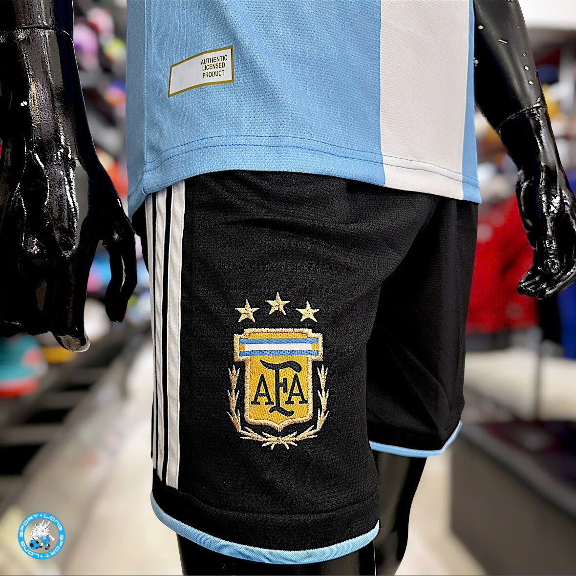 SET QUẦN ÁO ĐÁ BÓNG TUYỂN ARGENTINA (BẢN TRI ÂN LIONEL MESSI) — VẢI THÁI - Ảnh 5